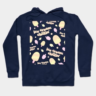 Aesthetic Pink Lemonade Ice Cream Chilli' Logo Design Hoodie